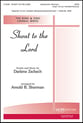 Shout to the Lord SATB choral sheet music cover